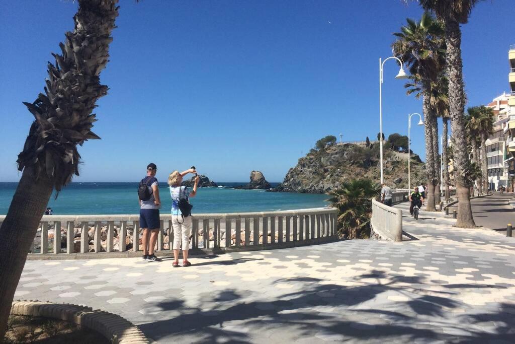 Seaview And Sun All Day Long In Los Pinos, Almunecar, Andalusia Luaran gambar